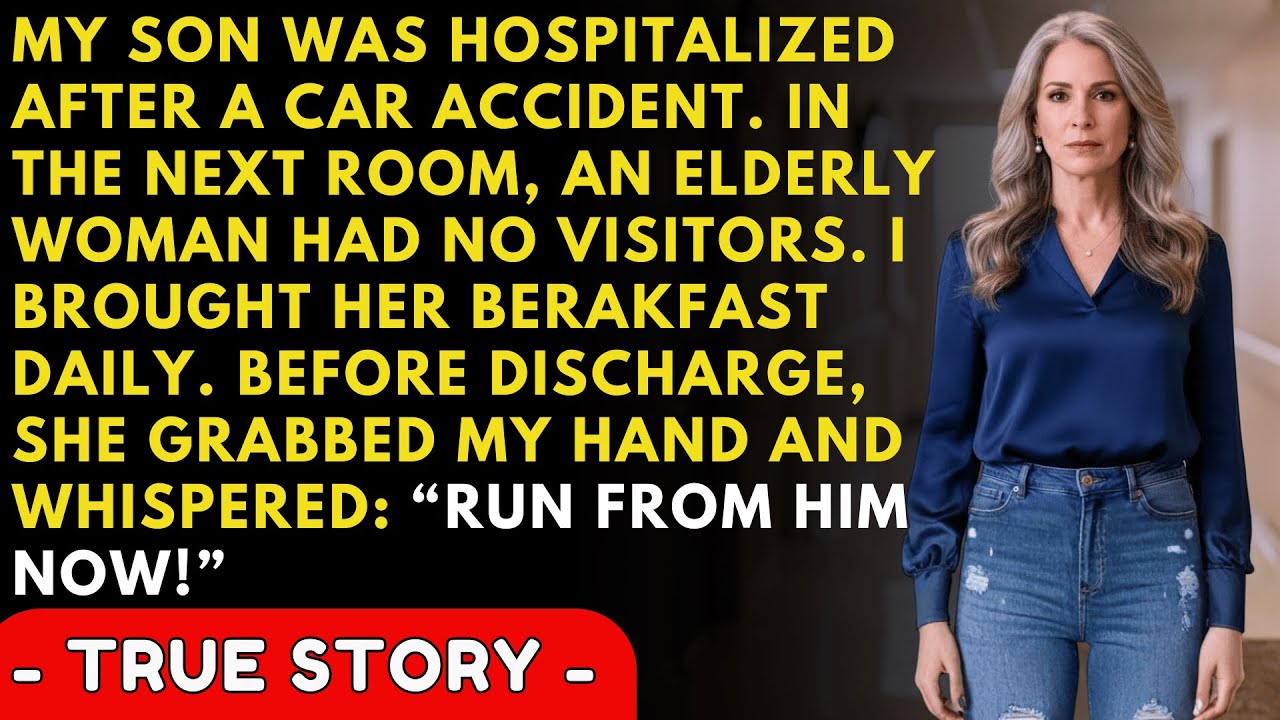 My Son Had an Accident. An Elderly Woman in the Next Room Whispered: “Run Away From Him.”