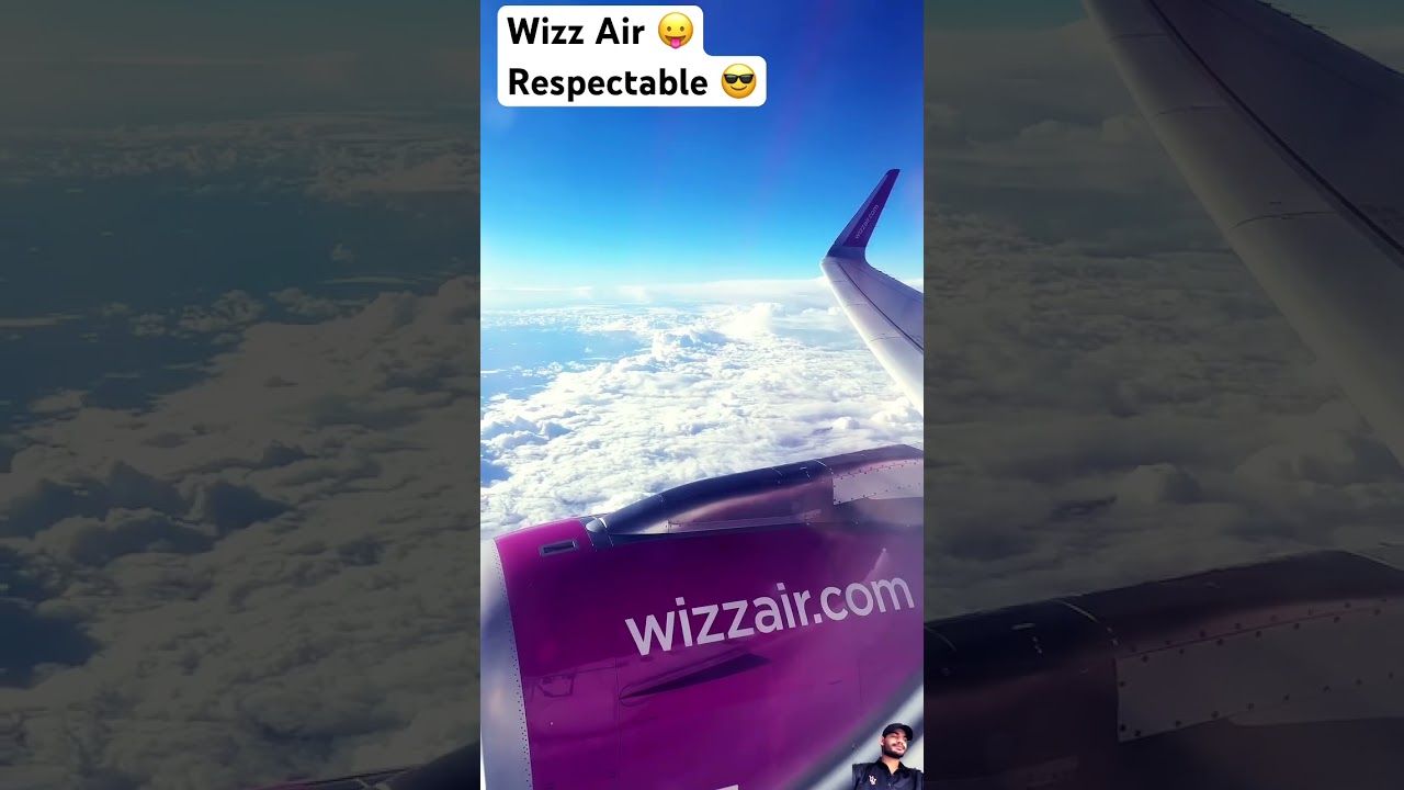 Wizz air Best Air Quality Control System #travel #airport #airplane #wizzfriends #wizzking #wizzair