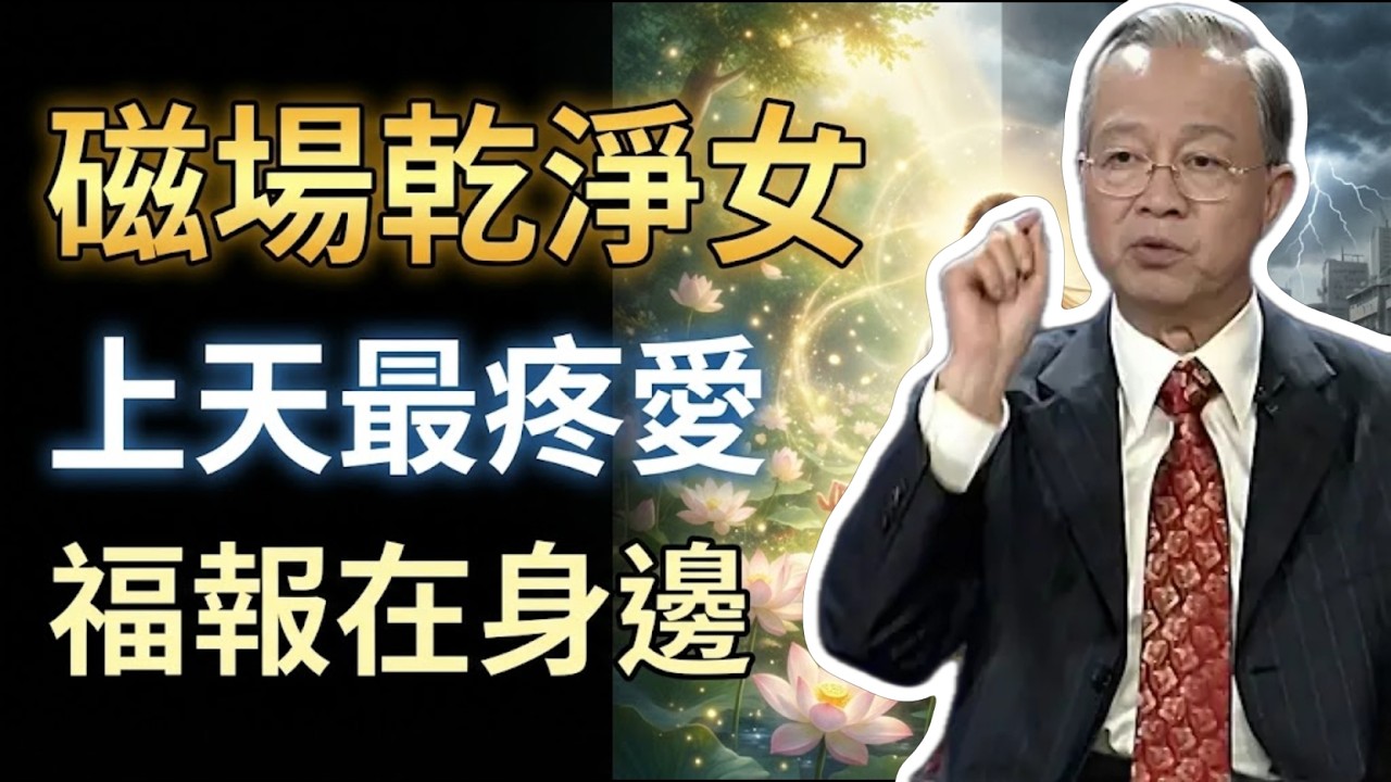震驚！磁場乾淨的女人，才是老天爺最疼愛的「寵兒」！#曾仕強 #易經 #人生智慧 #命理 #國學 #正能量 #女性成長 #磁場能量 #好運體質 #開運祕法