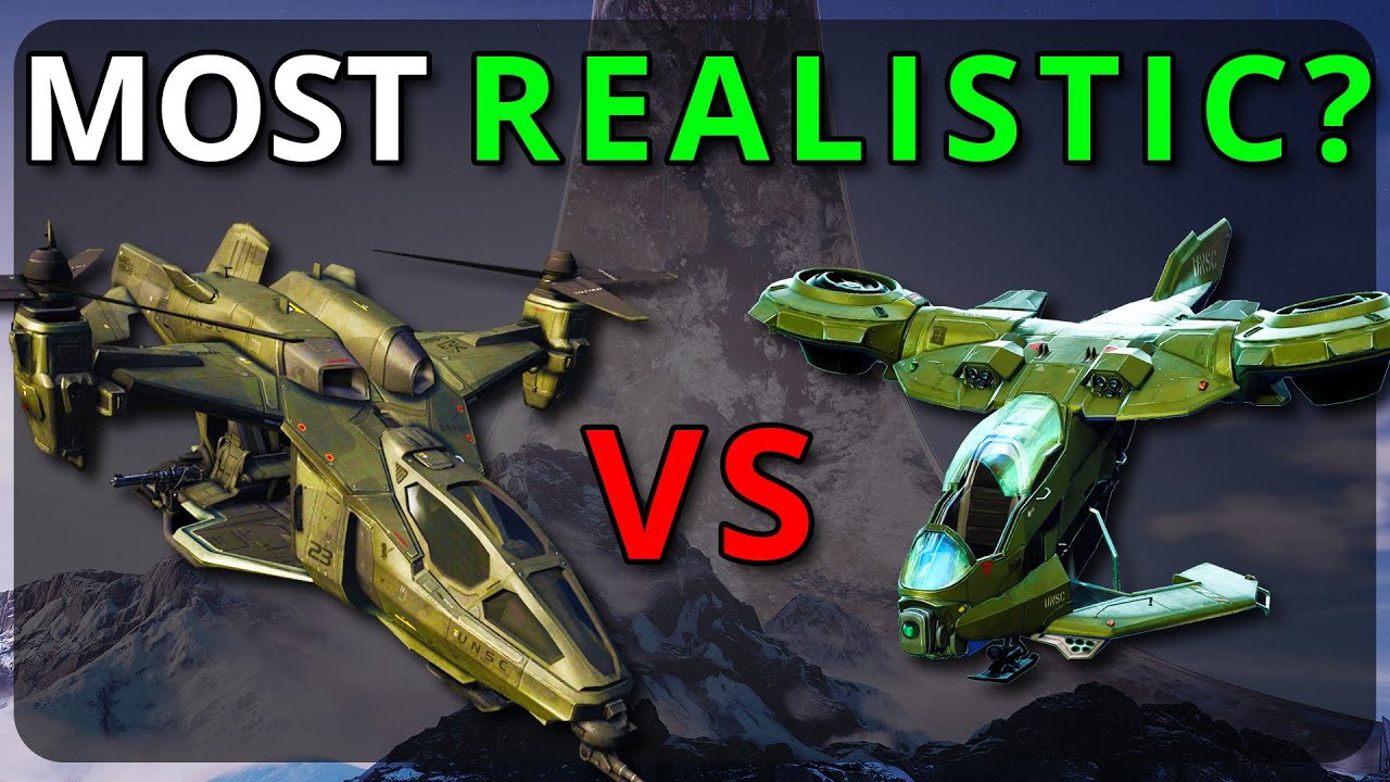What's the MOST Realistic Aircraft in Halo?