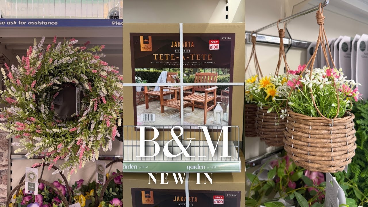 GARDEN by B&M | NEW GARDEN FURNITURE, DECOR & POWER TOOLS 🪴 