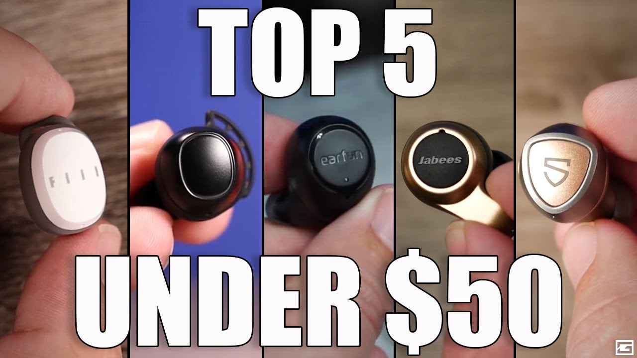 Top 5 Budget True Wireless Earbuds Under $50 (2021)