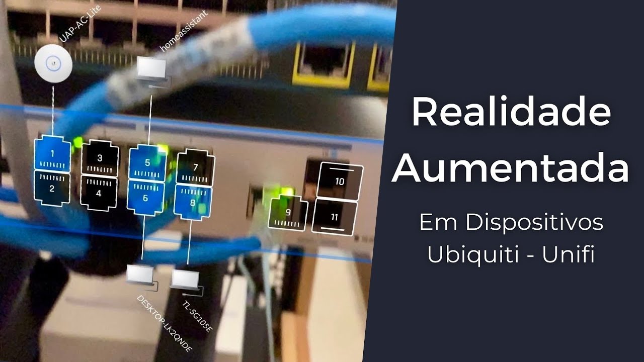 Realidade Aumentada nos Dispositivos Unifi | Veja em AR o seu Rack