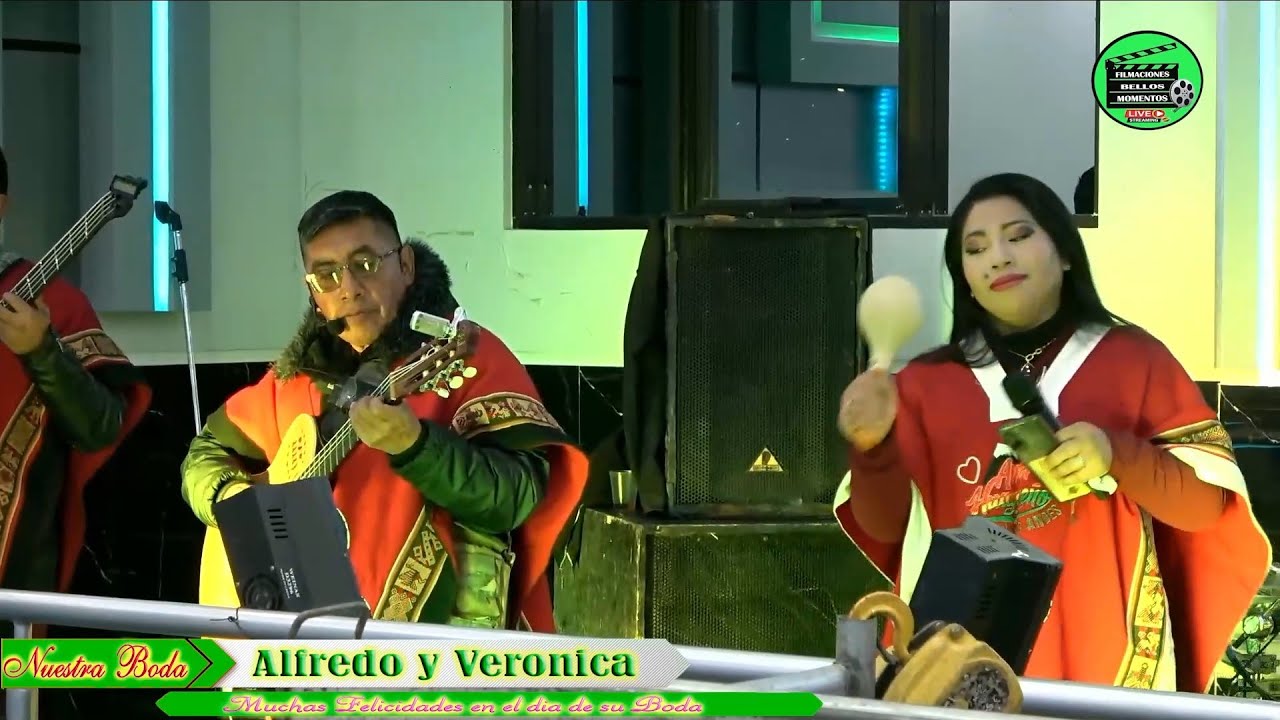 Amor Huacheño Sintonia de Los Andes en Vivo - Boda de Alfredo y Veronica