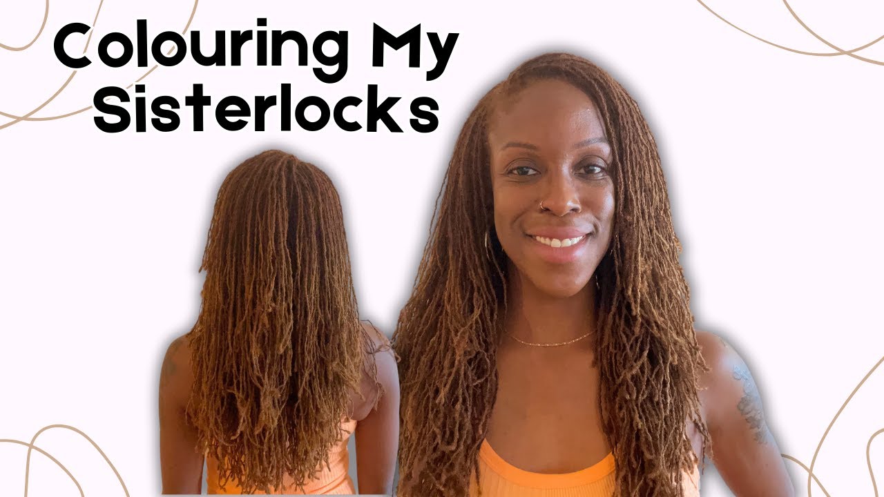 Colour/Dye My Sisterlocks With Me | Sisterlocks Journey