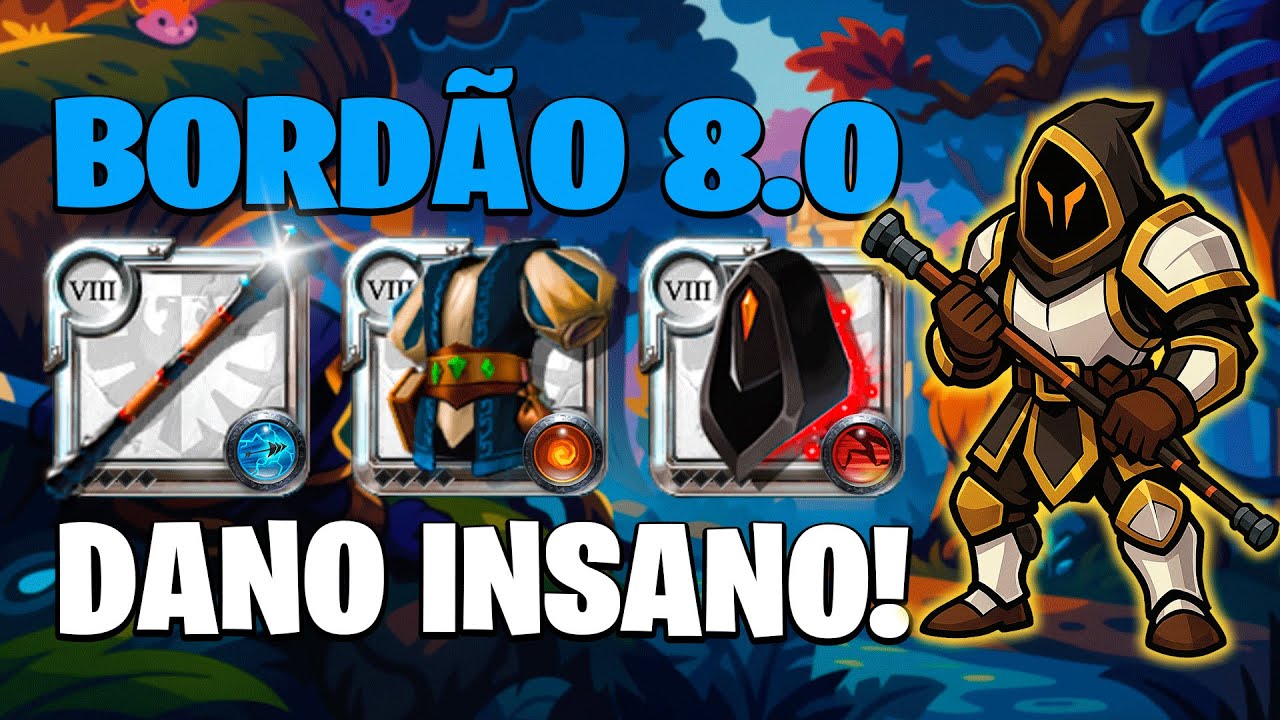 Essa build de Bord&atilde;o est&aacute; um absurdo nas Mists! | PvP Albion Online