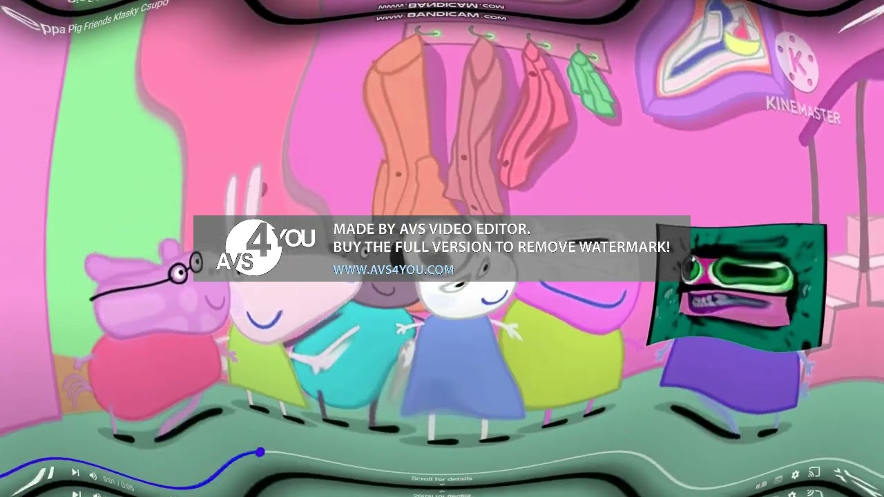 Peppa Pig Friends Klasky Csupo in Center Effects