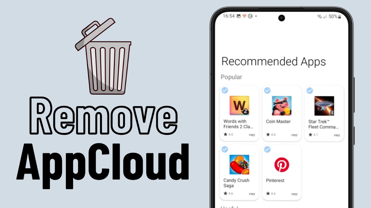 How to Get Rid of AppCloud From Samsung Phone