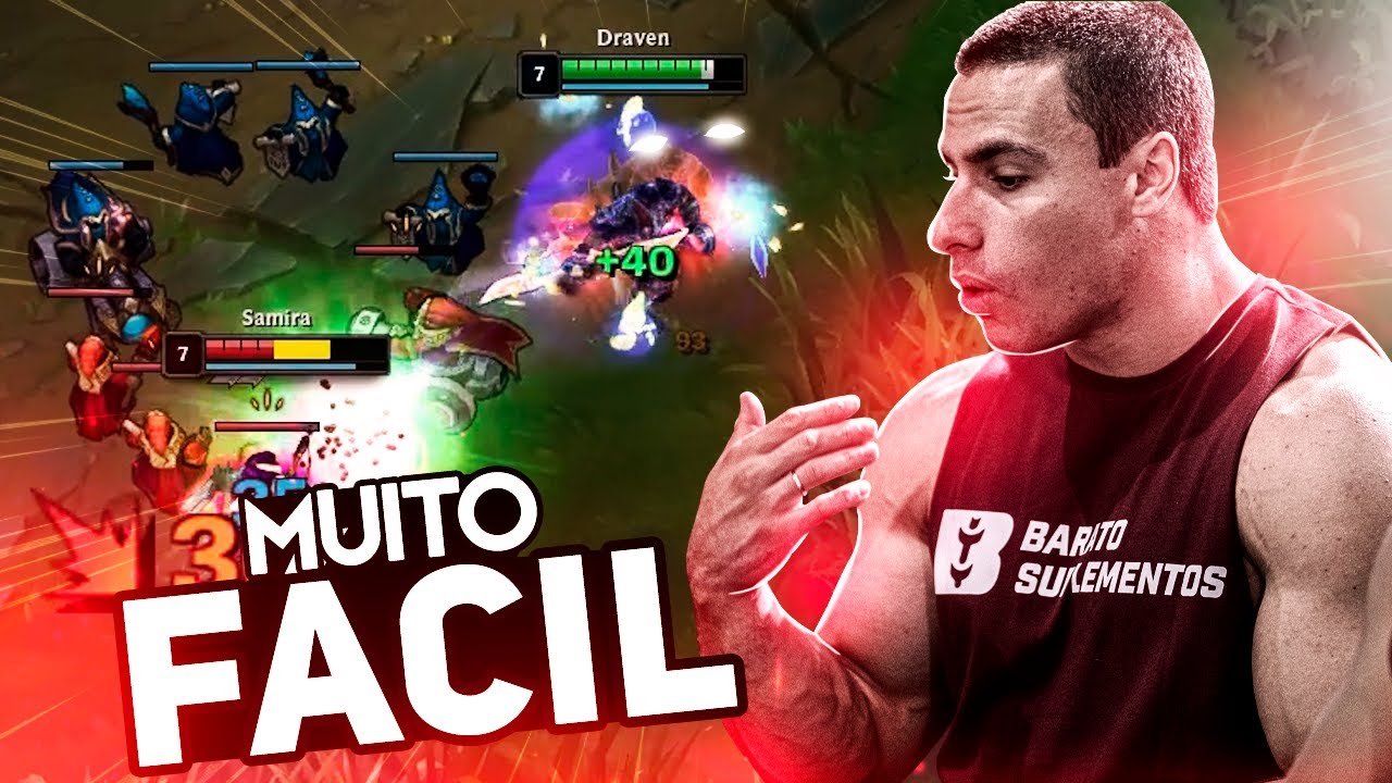 JOGAR LOL É MUITO FÁCIL