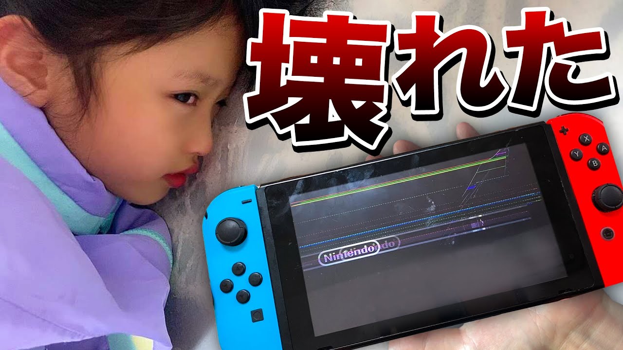 【本当です】お兄ちゃんがスイッチを壊してしまったのでののに報告します。