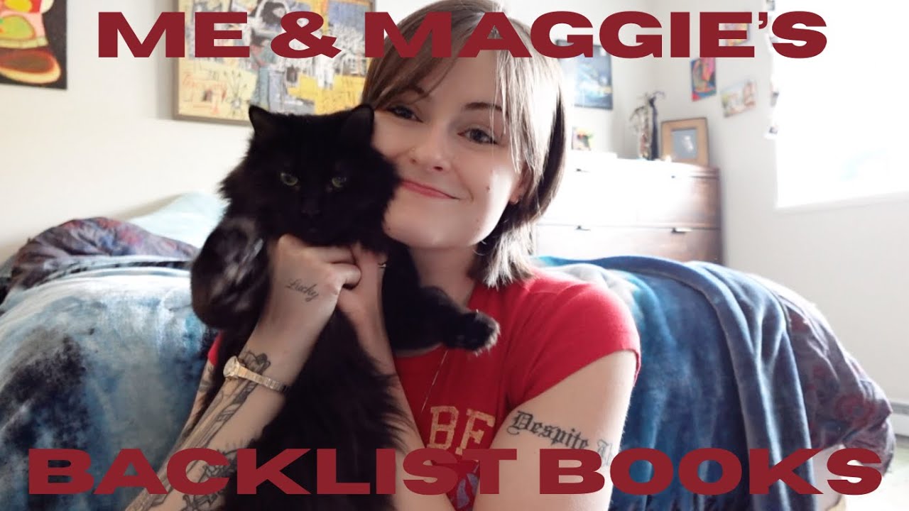 10 backlist books on my TBR 🐈‍⬛