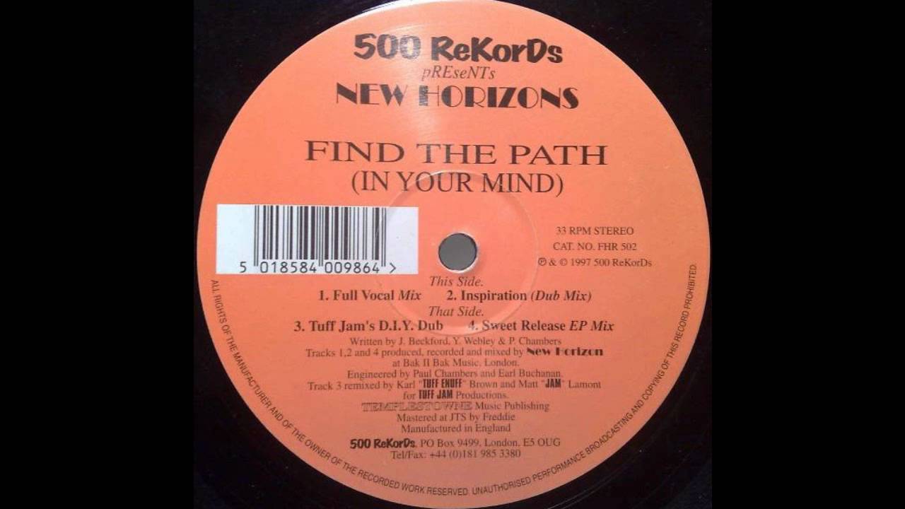 New Horizons - Find The Path (Tuff Jam DIY Dub)