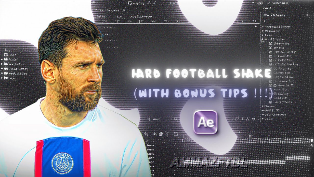Football Hard Shake After Effects Tutorial II BEST SHAKE ON INTERNET YET !!!!