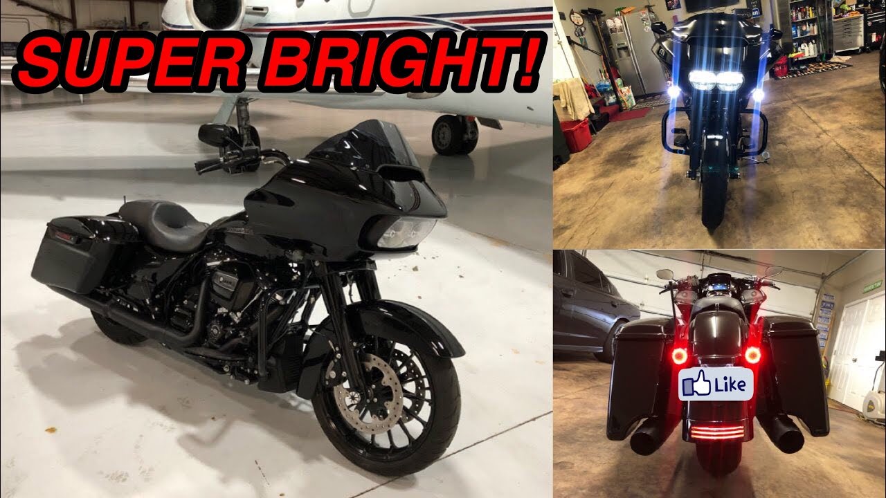 2019 HARLEY DAVIDSON ROAD GLIDE LED LIGHT INSTALL! *MUST HAVE*