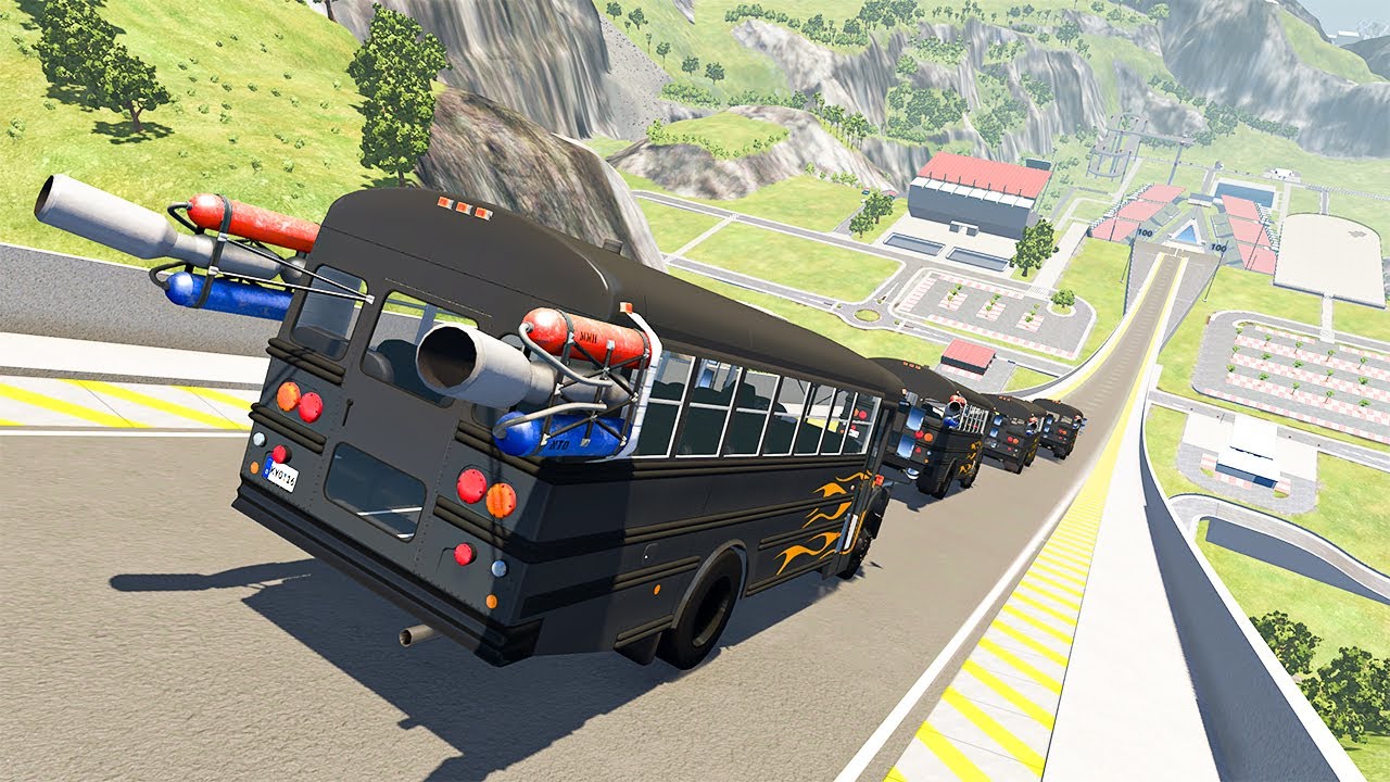 High Speed Jumps #1 - BeamNG DRIVE | SmashChan