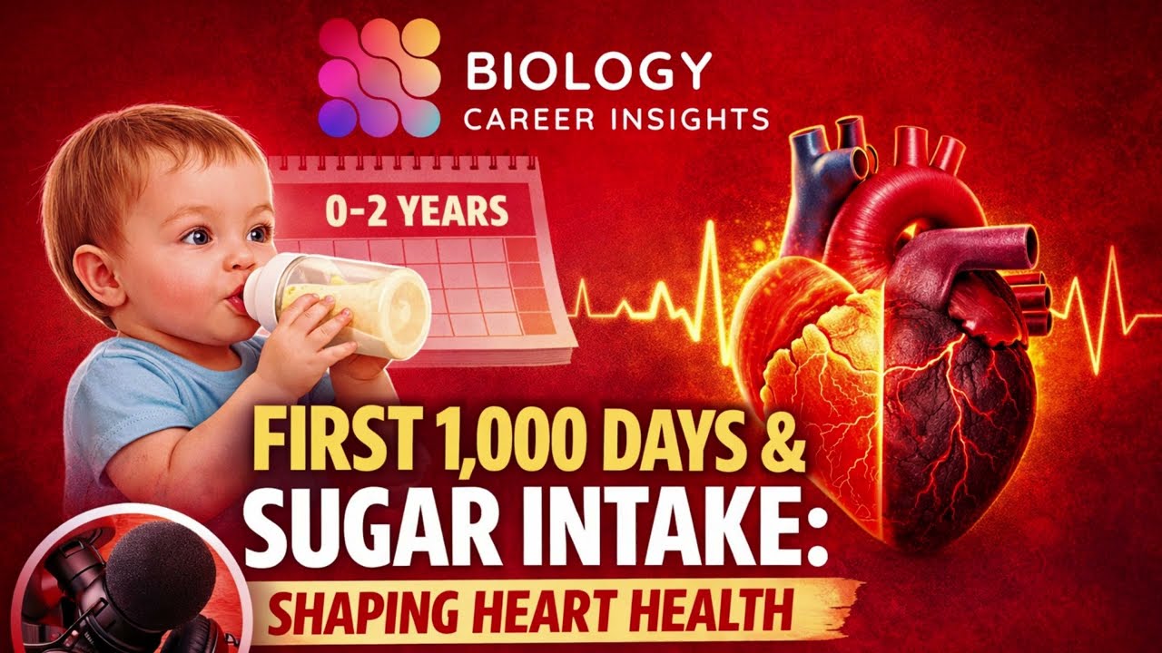 First 1,000 Days of Life & Sugar Intake: How Early Nutrition Shapes Lifelong Heart Health