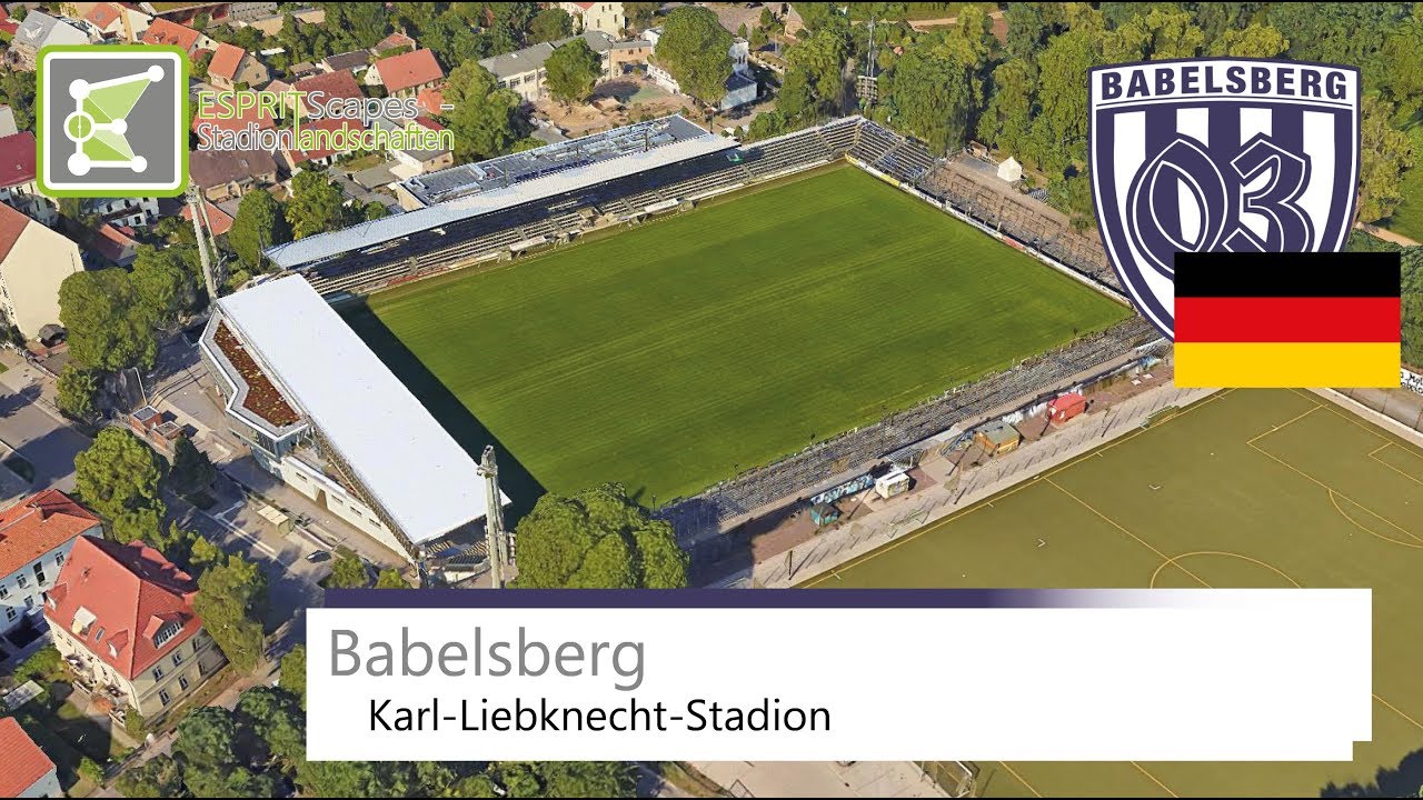 Karl-Liebknecht-Stadion | SV Babelsberg 03 & 1. FFC Turbine Potsdam | Google Earth | 2017