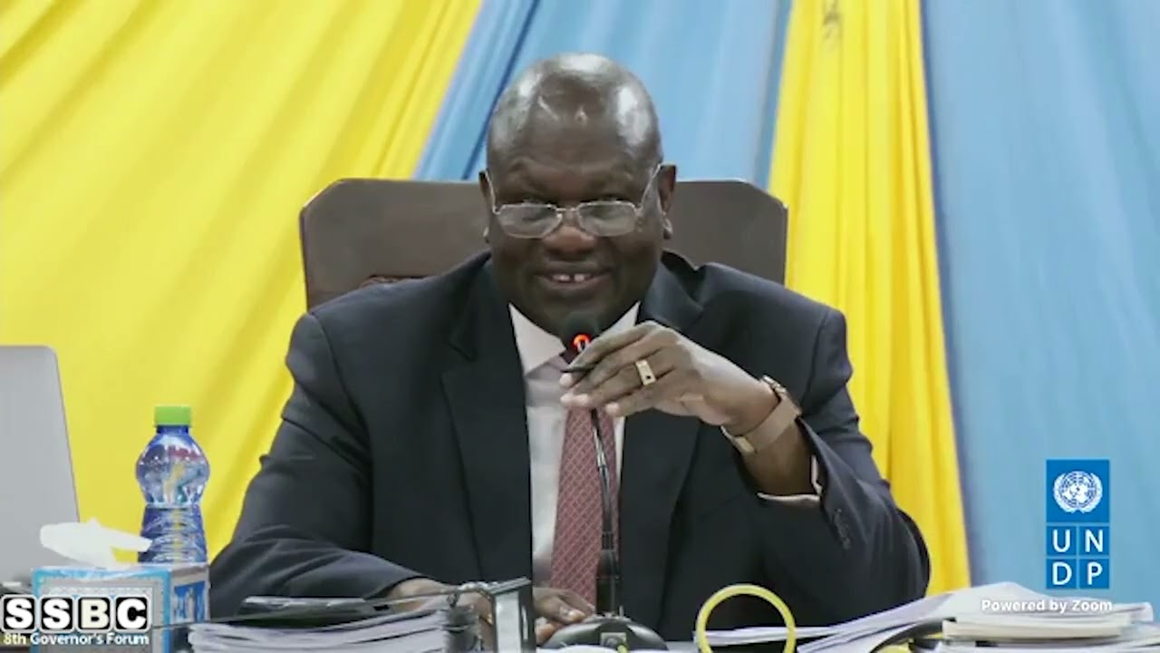 FULL PRESENTATION: EES GOVERNOR. H.E LOUIS LOBONG LOJORE IN THE 8TH GOVERNOR'S FORUM 2024