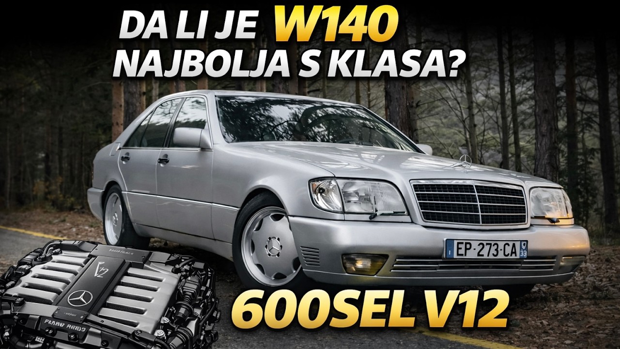 Mercedes W140 600SE V12 - V12 koji je promijenio sve!