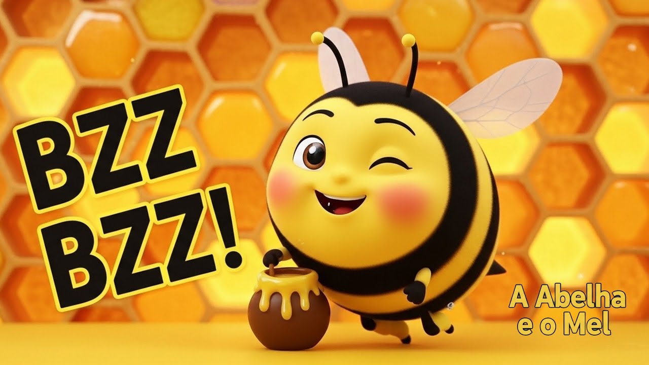 A Abelha e o Mel 🐝🍯 | Música Infantil