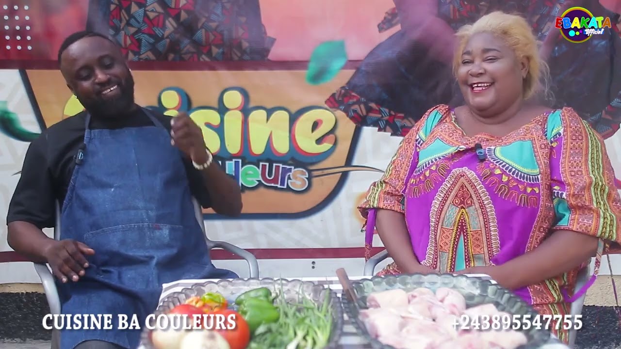 Cuisine ba couleurs djo kalema alambi makoso na fufu 