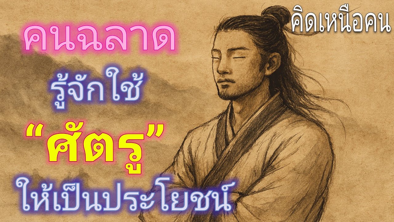คนฉลาดรู้จักใช้ “ศัตรู” ให้เป็นประโยชน์ | การเติบโต | ปัญญาชีวิต | ศัตรูคือครู | คิดเหนือคน
