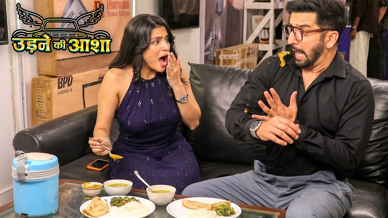Udne Ki Aasha | Tejas के Shirt पर गिरा खाना, Roshni हुई Shock! | On Location | VIRAL TV