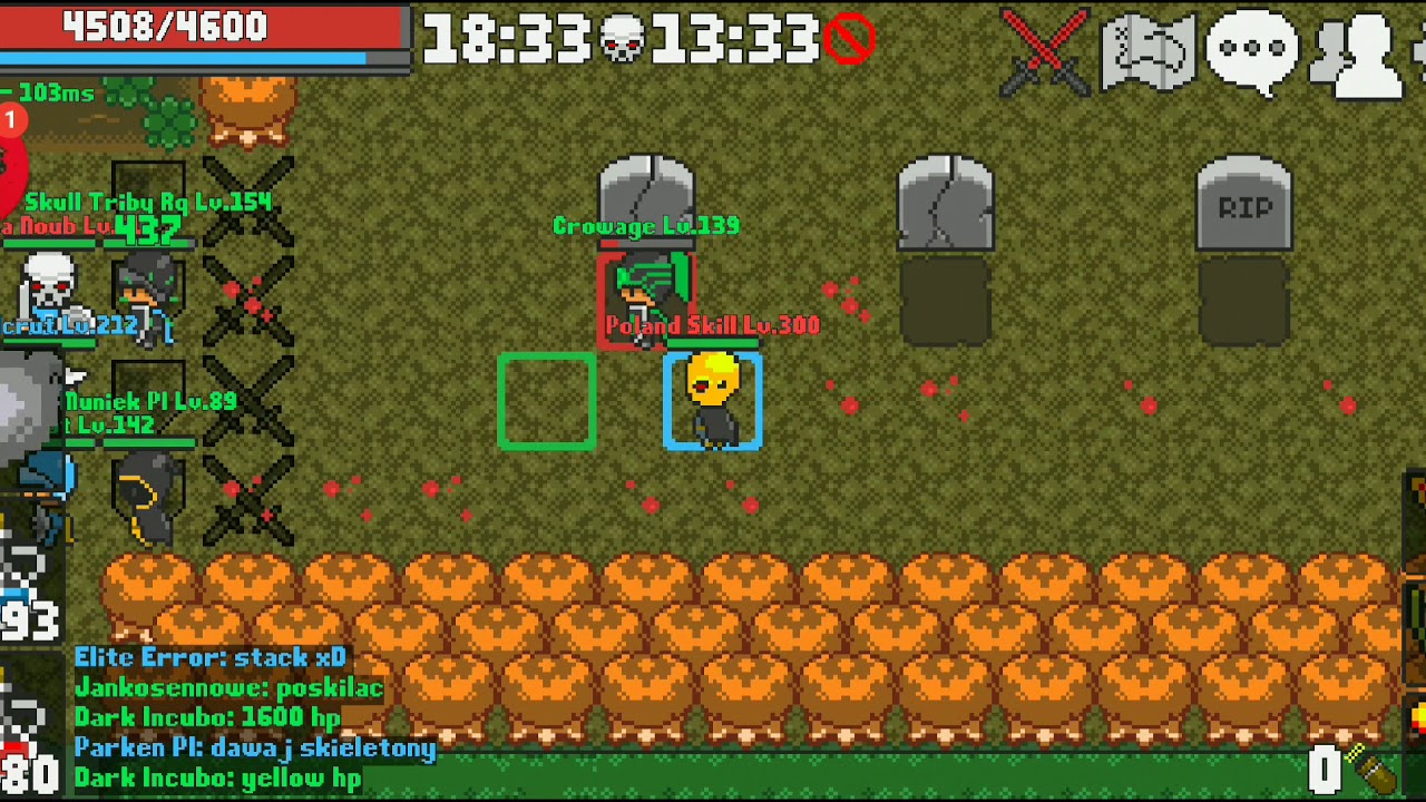 Rucoy Online - The beginnings of Poland Skill, 400 skills, 300lv and 2x BS