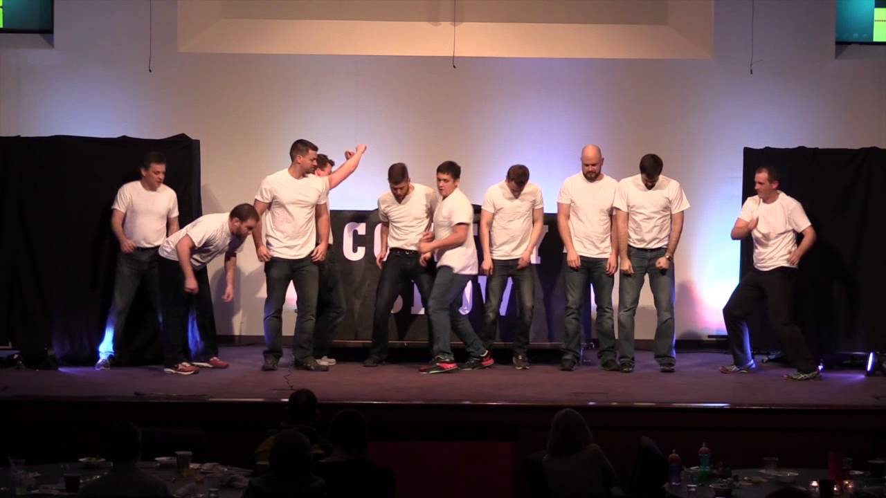Men in White t shirts