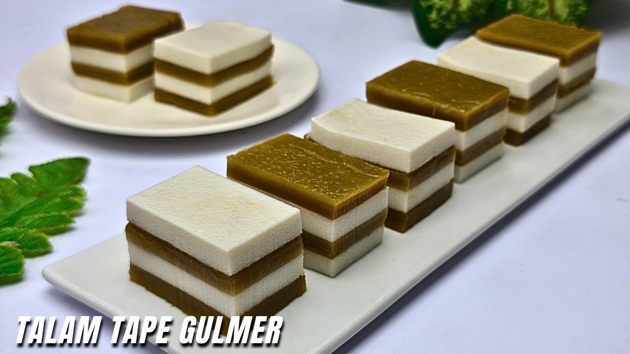 BELUM ADA YANG JUAL‼️IDE TAKJIL BULAN PUASA PASTI LARIS, KUE TALAM TAPE GULA MERAH TERENAK, LEMBUT 