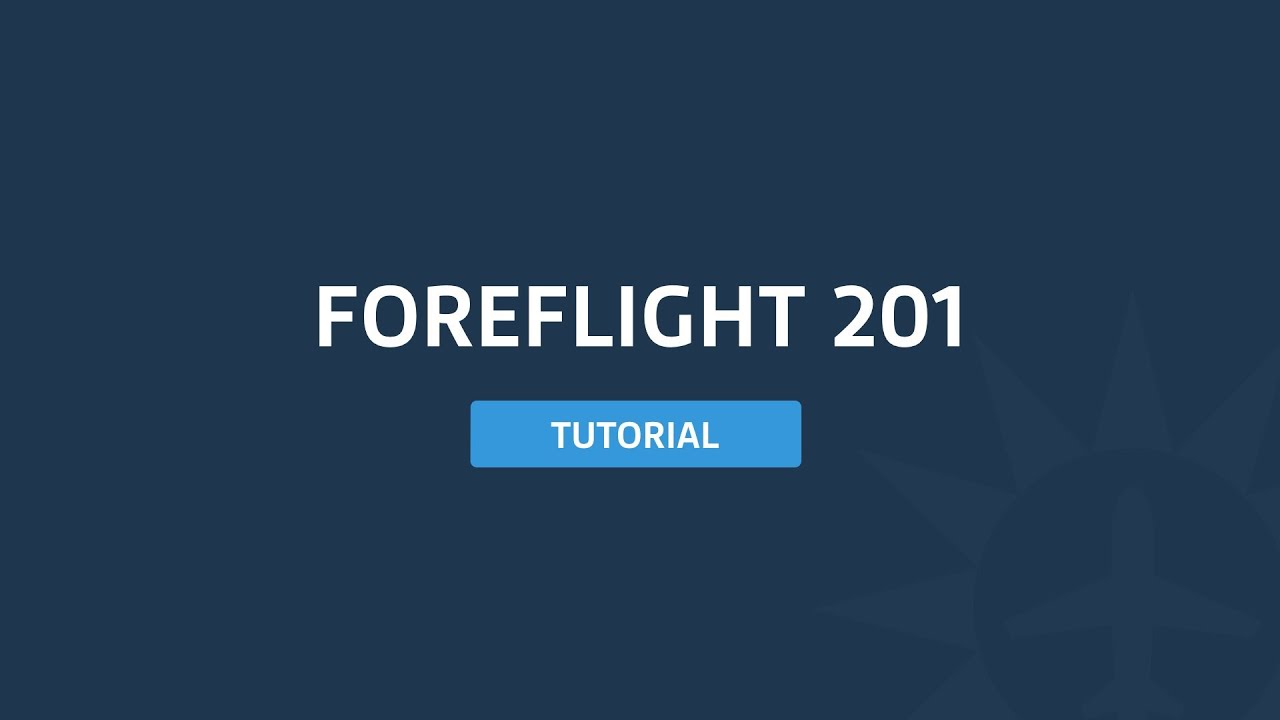 ForeFlight 201 Advanced Presentation (Summer 2015)