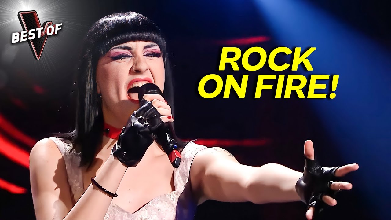 TOP 10 ROCK Performances That Went CRAZY! | The Voice