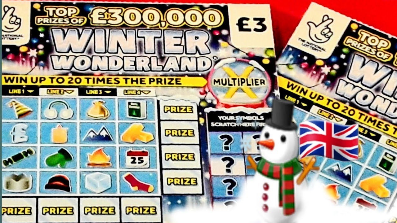 BIG GAME...WINTER  WONDERLAND....and....10X CASH  PURPLE..SCRATCHCARDS