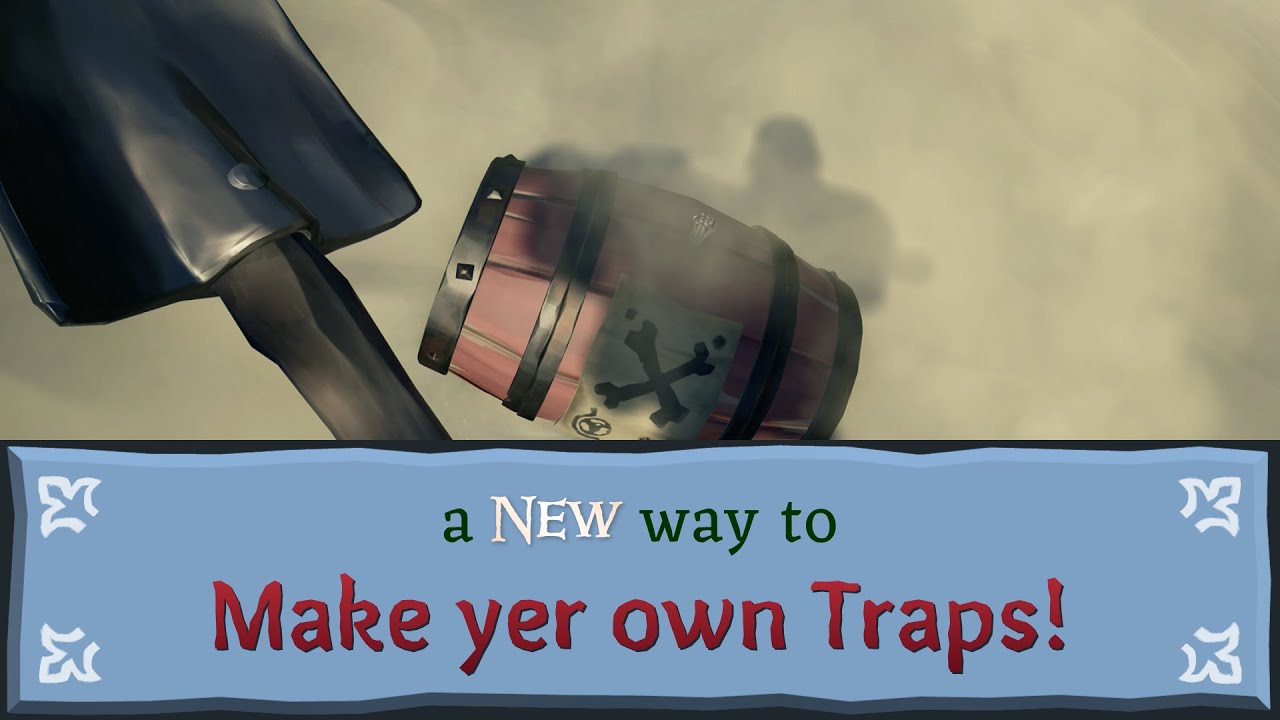 How to Set Gunpowder Barrel Traps in Sea of Thieves