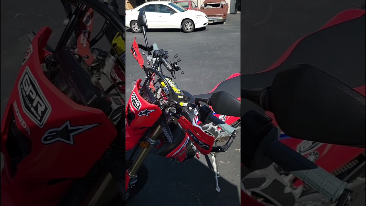 2022 CRF450RL upgrades and accessories.
