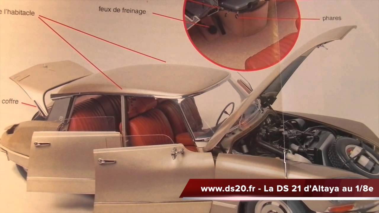 DS 21 Altaya montage n°109