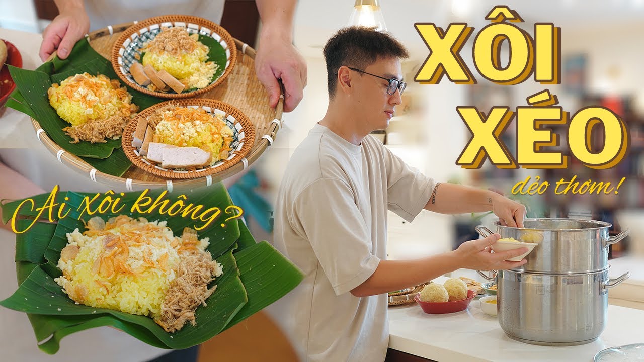 LÀM XÔI XÉO CÙNG MÌNH CHO ĐÃ CƠN THÈM NHÉ.