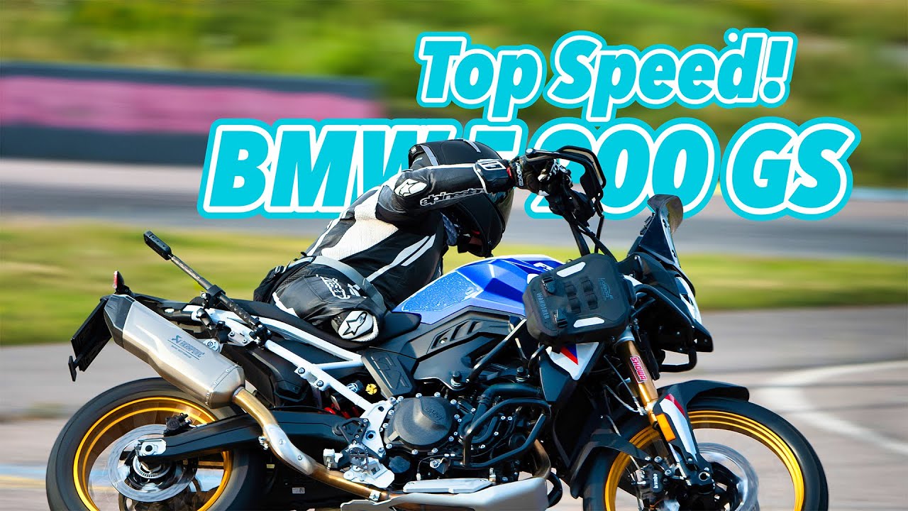 BMW F900GS - Top Speed! 🛵💨