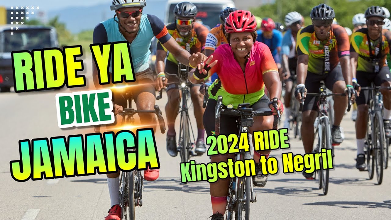 RIDE YA BIKE JAMAICA 2024 KINGSTON TO NEGRIL RIDE
