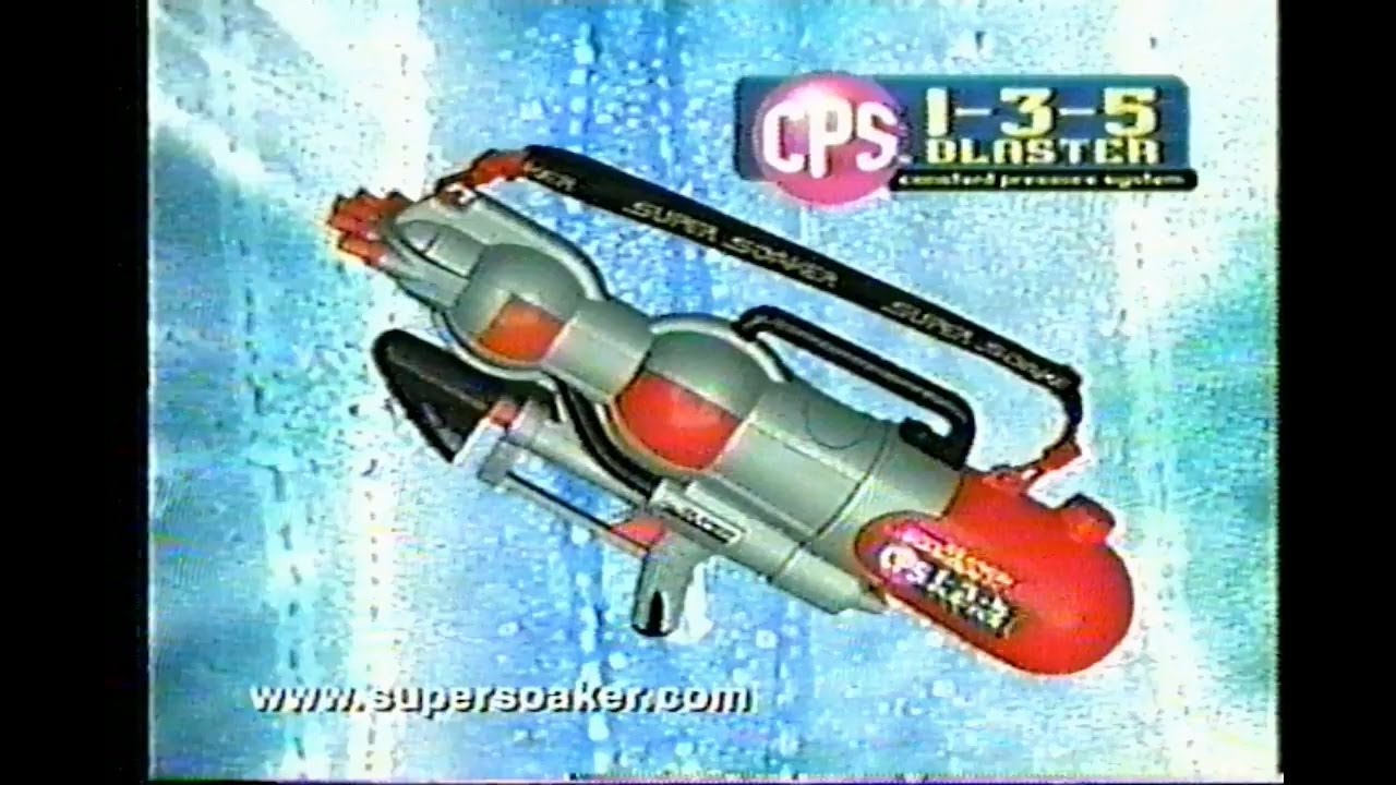 Super Soaker CPS by Hasbro ad from 2001