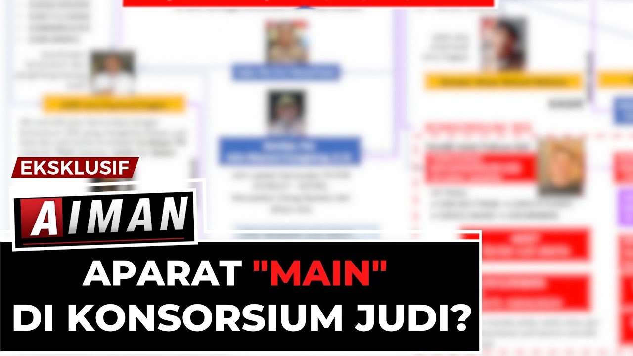Aparat Main Di Konsorsium Judi - AIMAN