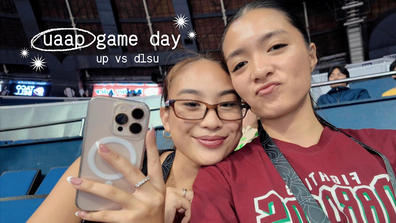 uaap game day⋆˚꩜｡ EP. 3 up vs dlsu