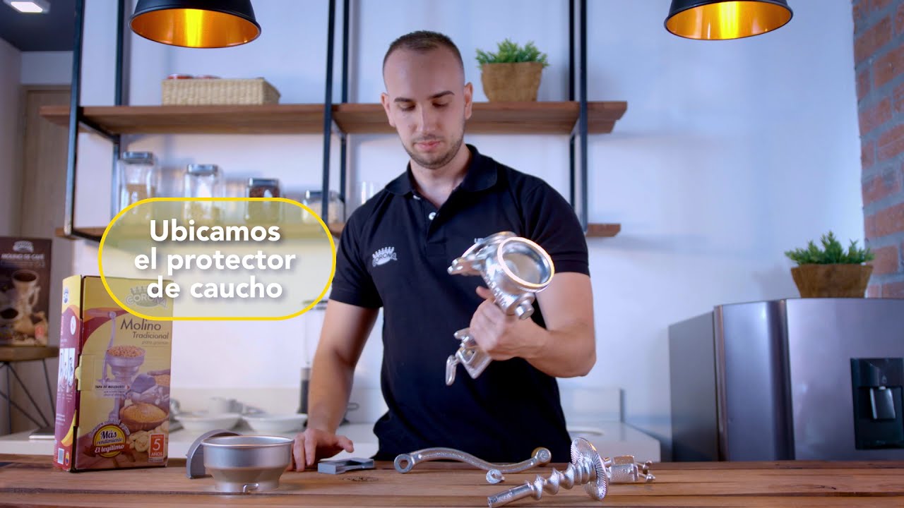 ¿Cómo puedo instalar mi molino de granos CORONA? Ensamble fácil y rápido