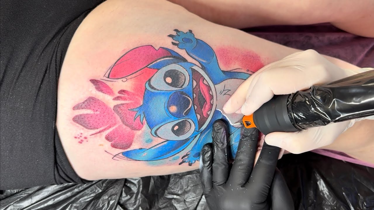 Stitch Color Tattoo