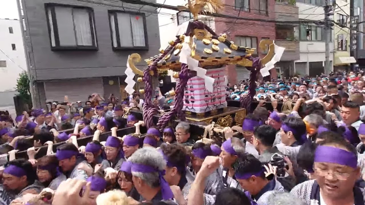 三社祭2025【お祭り配信（アーカイブ）⛩️】  5月18日（日）南部一之宮 西浅草から宮入りまで【LIVE #30】