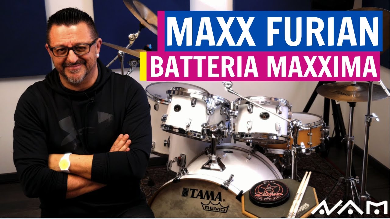 Presentazione corso Batteria Maxxima - Maxx Furian @NAM