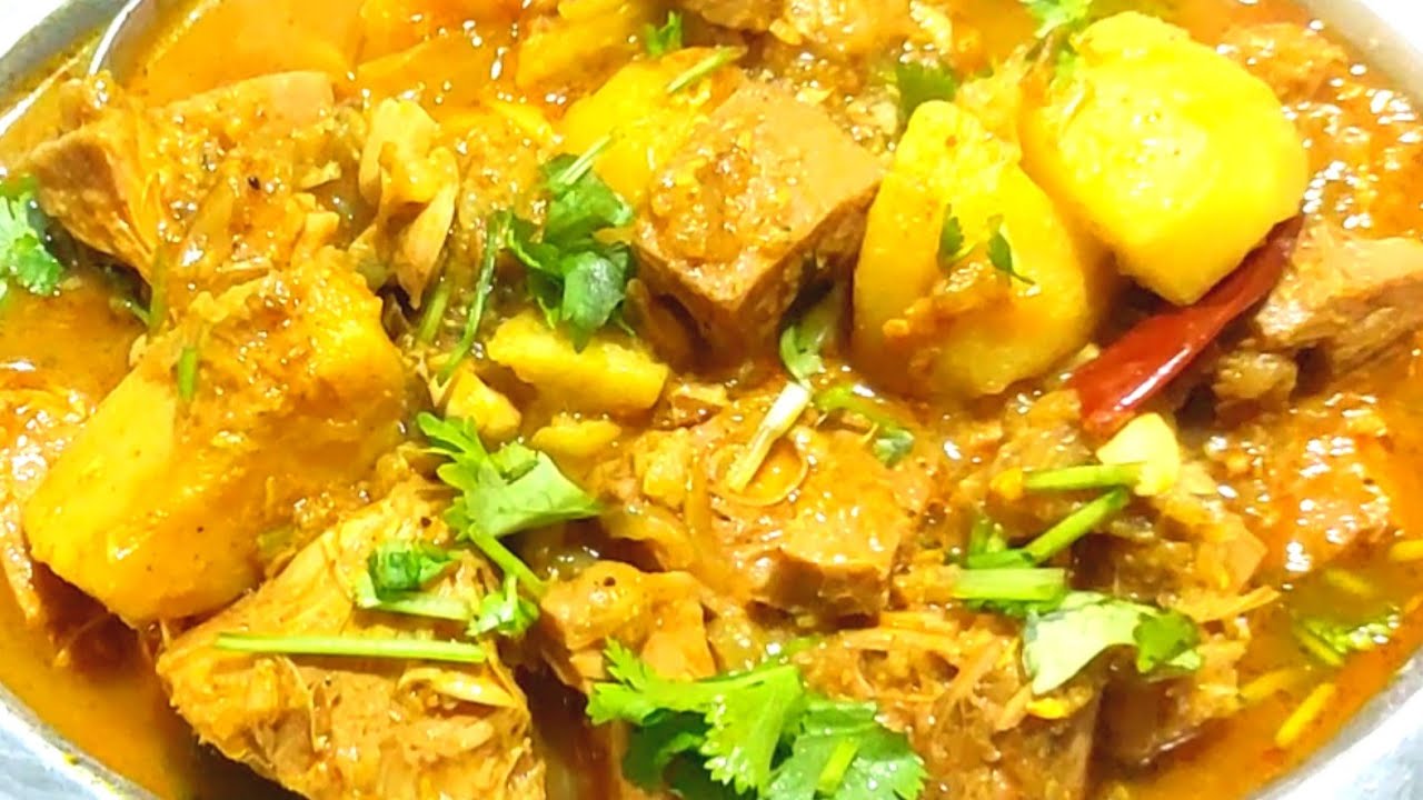 सिर्फ 5 min में 2 चo तेल से बनाएं कटहली,आलू की सब्जी,न मसाला पीसना न भुनना।Champaran Style sabji