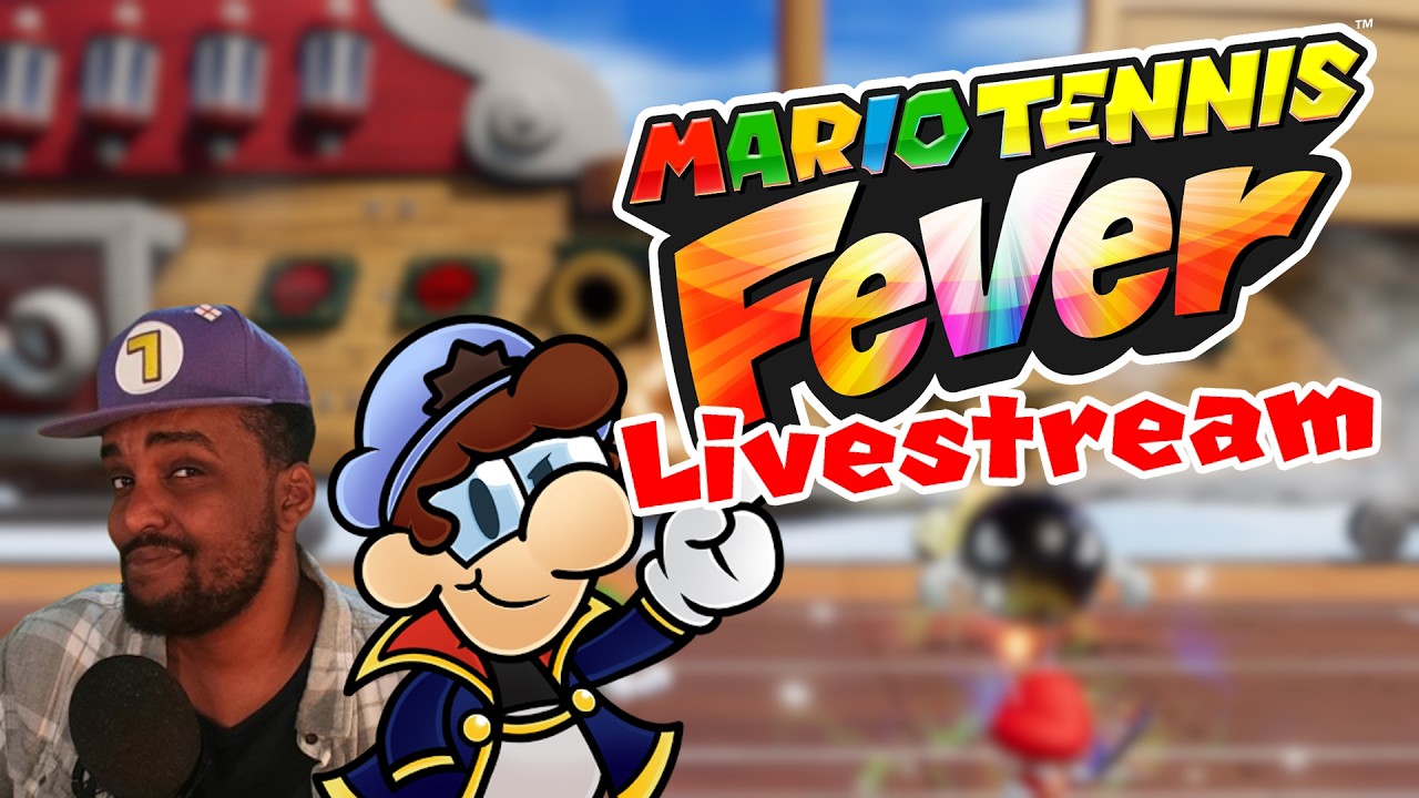 Tennis With Sir Musty | Mario Tennis Fever Livestream #3