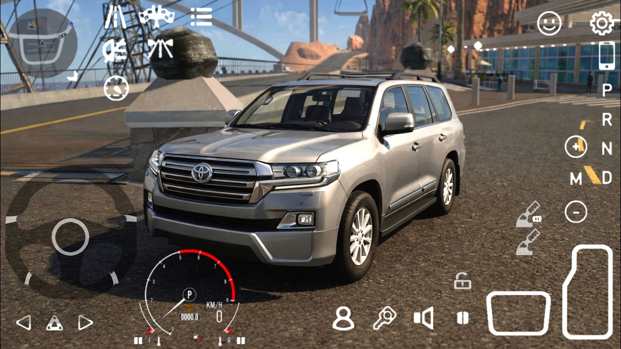 Toyota Land Cruiser Driving 4K🚗❤️‍🔥 - Car Parking Multiplayer 2
