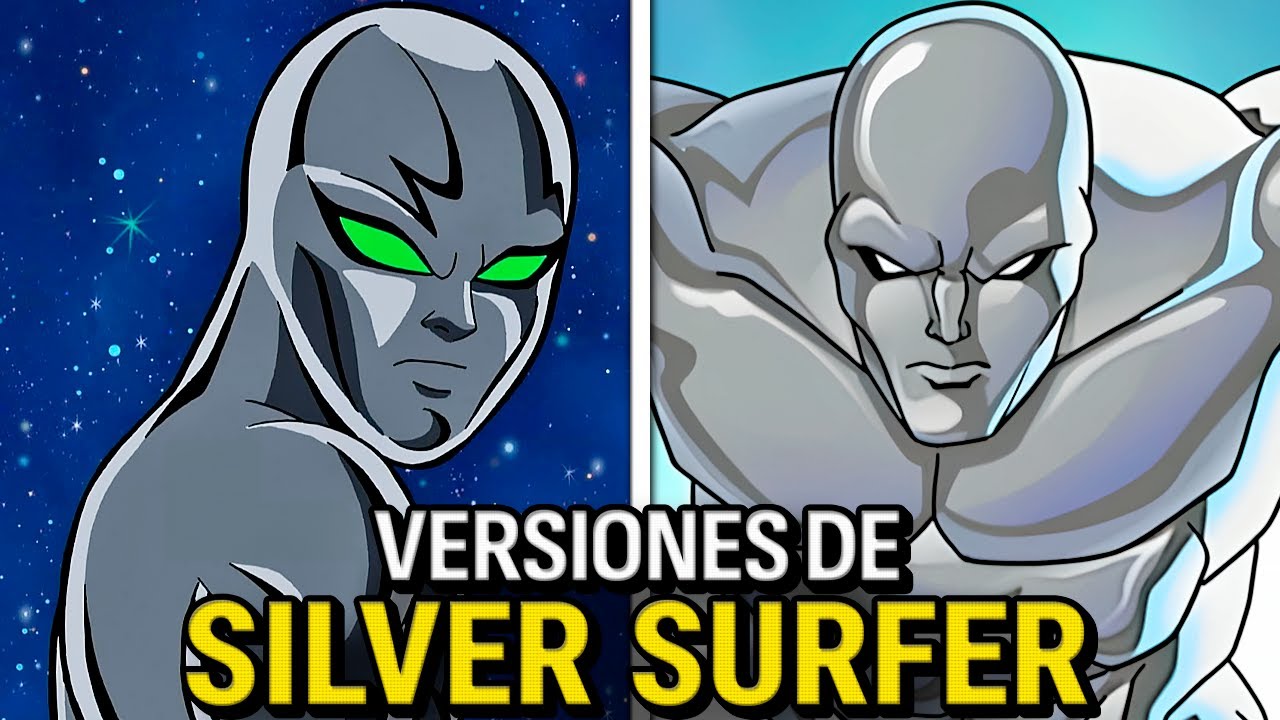 Todas Las Versiones Animadas de SILVER SURFER